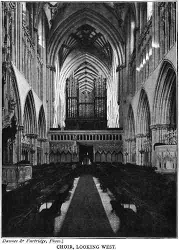 Choir, Looking West.