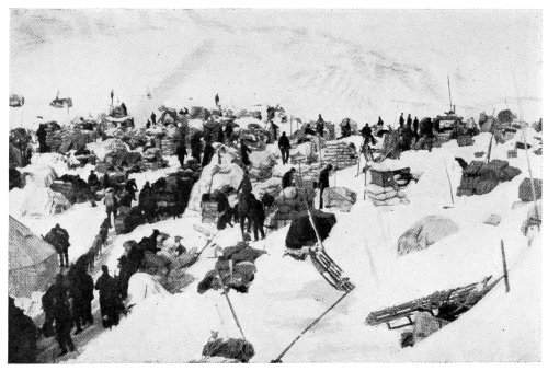 The Top of the Chilkoot Pass.