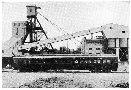 U. S. Bureau of Mines Rescue Car.