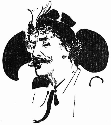 drawing: (From The Westminster Budget) Mr. Whistler