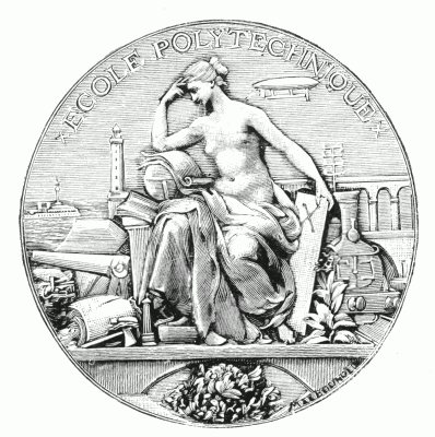 OBVERSE. CENTENARY MEDAL, ÉCOLE POLYTECHNIQUE.