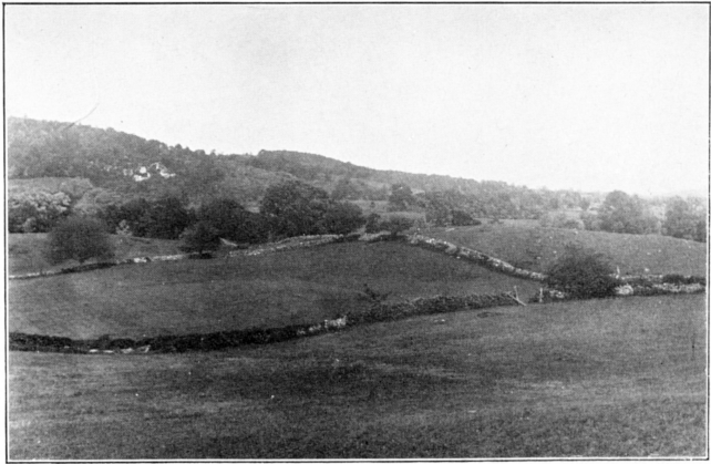 Plate V. B. Till ridges on the western border of Still River Valley, south of Brookfield.