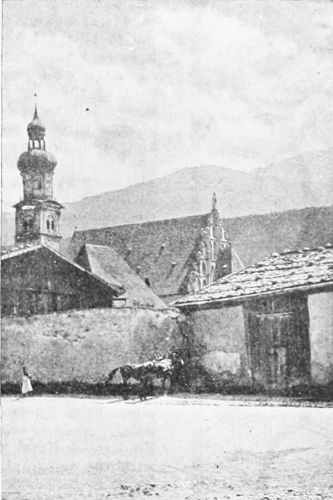 PHOTOGRAPH TAKEN IN THE TYROL, SHOWING CLOUD EFFECT.