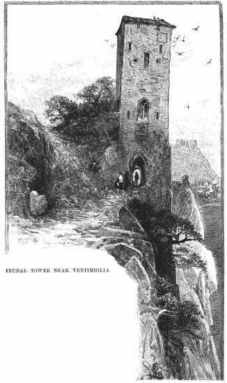 FEUDAL TOWER NEAR VENTIMIGLIA