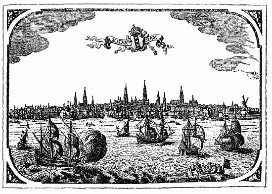 AMSTERDAM: LE PORT (Bibl. de l'Arsenal)