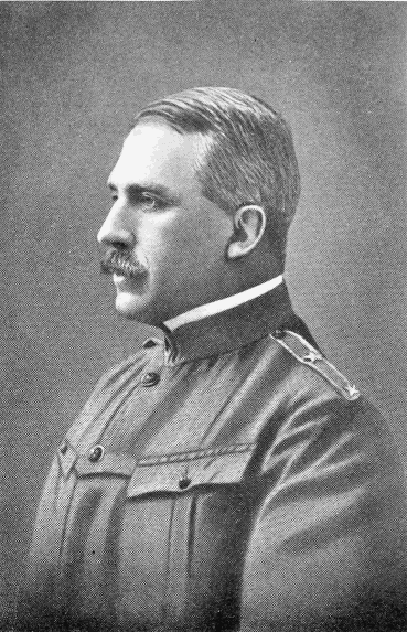 LEONARD WOOD  Soldier, scientist, statesman, administrator, it has been the fortune of Leonard Wood to render invaluable services to two nations. Born at Winchester, New Hampshire, on October 9, 1860, and educated in medicine at Harvard University, he became first a surgeon and then an officer of the United States army. After a brilliant career in Indian fighting in the Southwest he went to Cuba in 1898 as colonel of the cavalry regiment of "Rough Riders" and did notable work in the battles around Santiago. He was Military Governor of Santiago and Oriente, and later Military Governor of Cuba, in which places he transformed the sanitary, economic and political conditions of the island, and ushered it into its career of independent self-government. Since then he has served the United States with great distinction in the Philippines, and as the foremost officer of the army at home; not the least of his benefactions to the nation being his great campaign of education and awakening in preparation for what he saw to be America's inevitable participation in the World War.