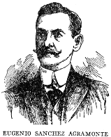 EUGENIO SANCHEZ AGRAMONTE  Bearing a name which has been identified with many high achievements in medical and other science, Dr. Eugenio Sanchez Agramonte has added new lustre to it by his own achievements for the health of humanity and for the welfare of his fatherland. He was born in Camaguey on April 17, 1865, and had already attained enviable rank as a physician and sanitarian when, still a young man, he entered the War of Independence. His chief services were rendered as Director of the Sanitary Department of the Army of Liberation, in which place he had the rank of General. He was also Director of the great Casa de Beneficia. After the war he took an active interest in civic affairs, and became the president of the Conservative party. With the election of General Menocal to the Presidency of the Cuban Republic, General Agramonte was elected president of the Senate, which position he held until 1917, when President Menocal appointed him Secretary of Agriculture, Commerce and Labor.