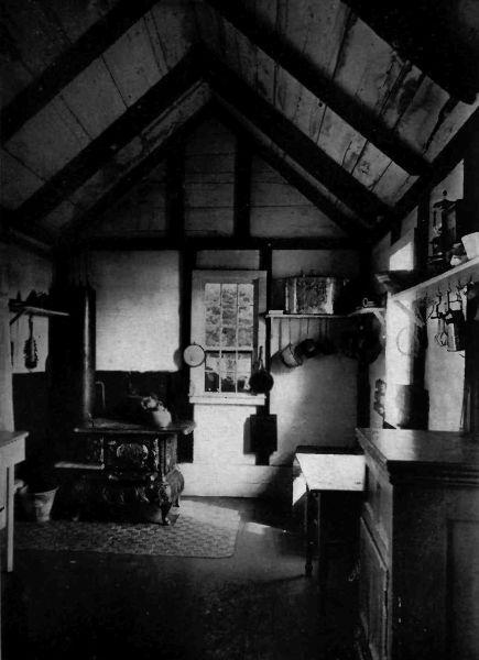 An Old Cape Cod House—The Kitchen