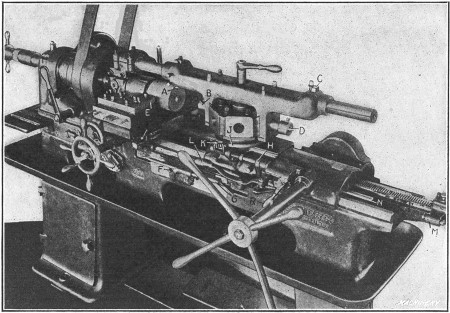 Turning Gasoline Engine Pistons in Pratt & Whitney Turret Lathe