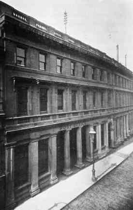 The Bristol Head Post Office in 1899. From a photograph by Mr. Protheroe, Wine Street, Bristol.