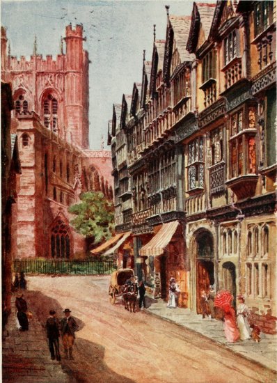 CHESTER  ST. WERBURGH STREET