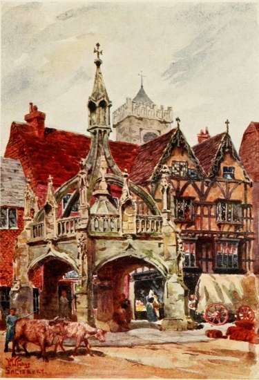 SALISBURY  THE MARKET CROSS