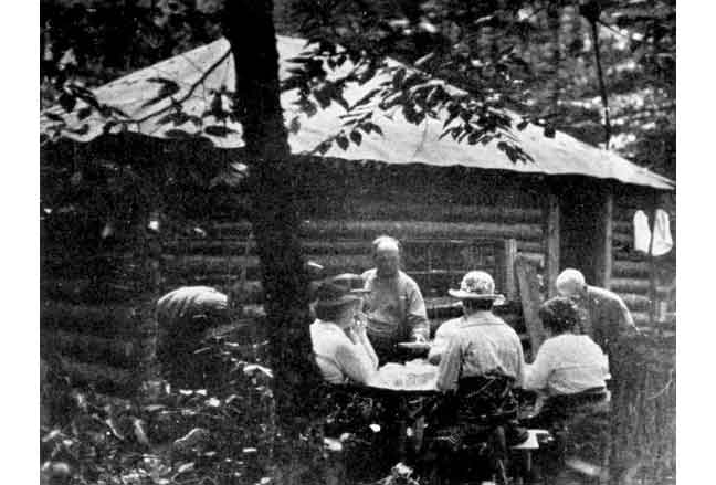 A Dinner Party at Camp Hatchery