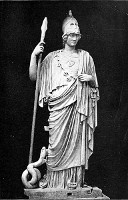 ATHENA GIUSTINIANA (MINERVA MEDICA -- Vatican Gallery, Rome -- D. Anderson, Photo. John Andrew & Son, Sc.  )