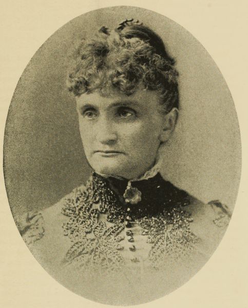 Mrs. Angie F. Newman  Second Vice-President General from Nebraska, National Society, Daughters of the American Revolution. Elected 1898