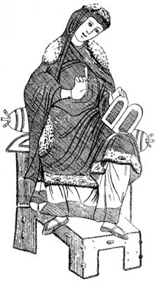 AN ANGLO-SAXON WIDOW.