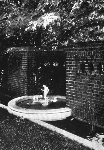 NARCISSUS STANDS IN THE HEART OF THE FOUNTAIN