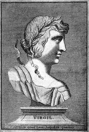 Portrait of Virgil Taken from a Bust by L. P. Boitard and Engraved on Copper for the Frontispiece of Warton's Virgil, 1753