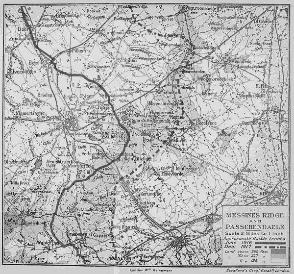 THE MESSINES RIDGE AND PASSCHENDAELE