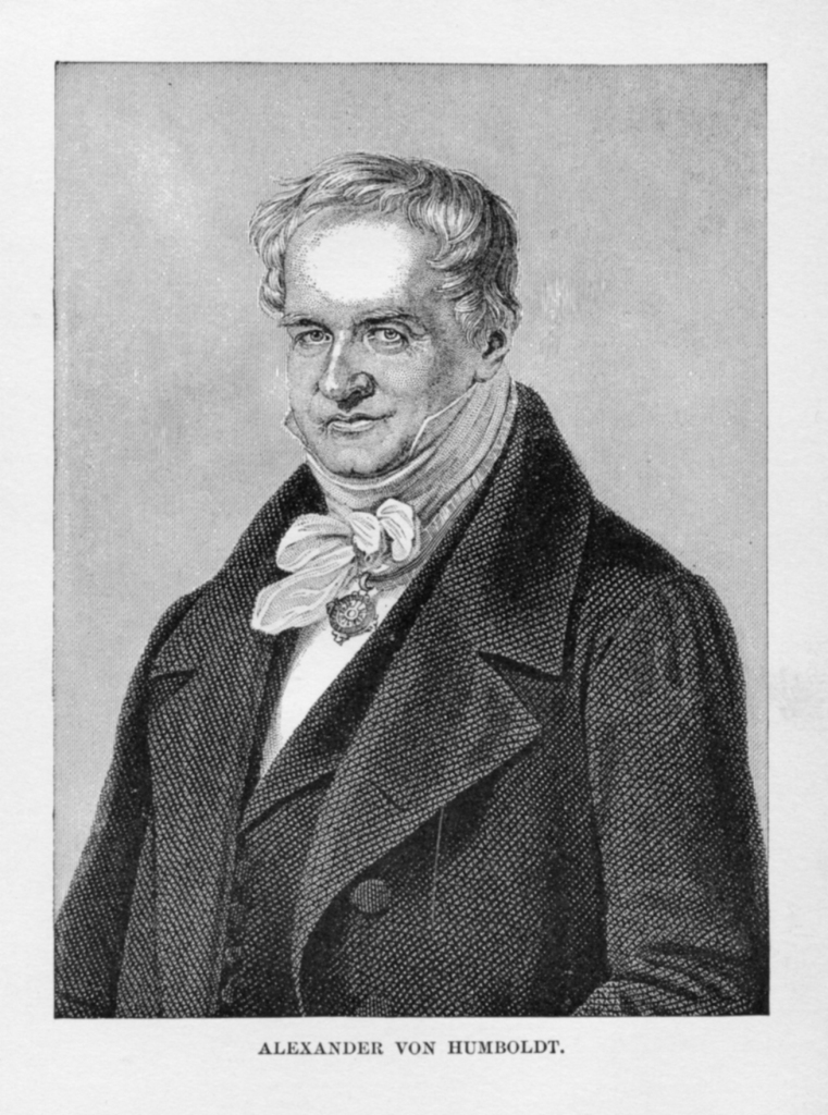 ALEXANDER VON HUMBOLDT.