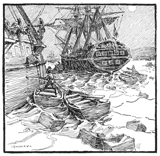 The "Boston Tea Party."