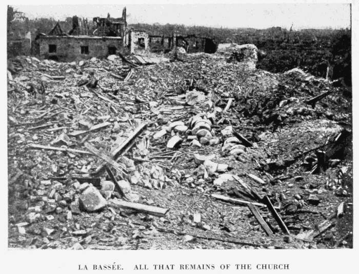 LA BASSÉE. ALL THAT REMAINS OF THE CHURCH