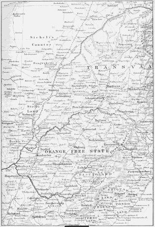 Map of the Seat of War. Scale 1 inch=86 miles.