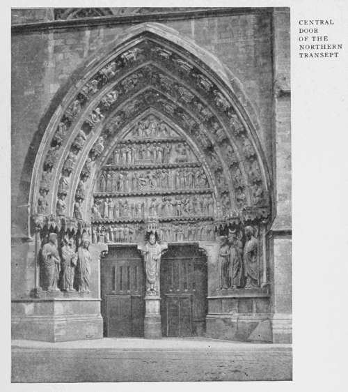 CENTRAL DOOR OF THE NORTHERN TRANSEPT