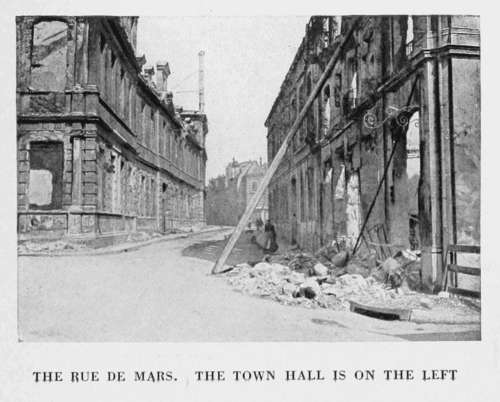 THE RUE DE MARS. THE TOWN HALL IS ON THE LEFT