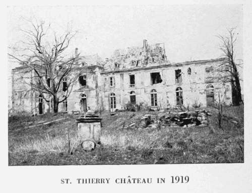 ST. THIERRY CHÂTEAU IN 1919