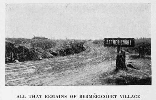 ALL THAT REMAINS OF BERMÉRICOURT VILLAGE