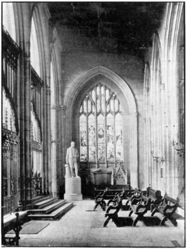 THE SOUTH CHOIR AISLE.