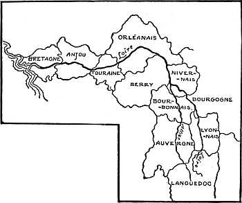 The Ancient Provinces of the Loire Valley and Their Capitals