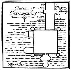 Château of Checonceaux (Diagram)