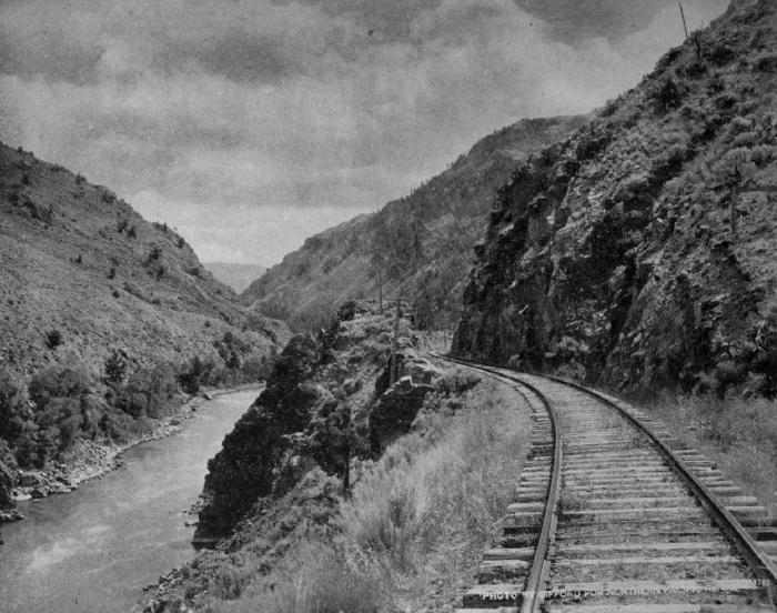 Foot of Yankke Jim's Canyon