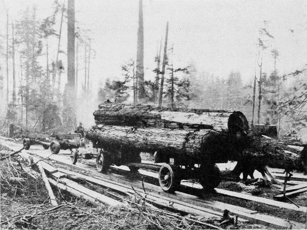 Turn-out on plank road