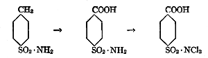 Halazone formation