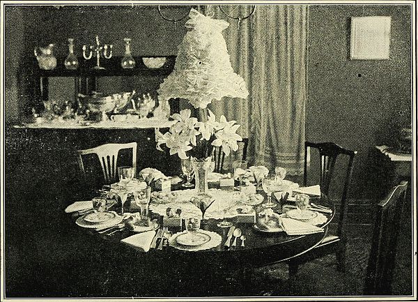 Table Set for an Easter Luncheon