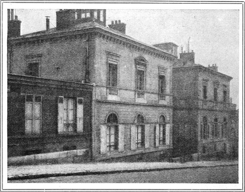 THE EDUCATIONAL ESTABLISHMENT AT AUTEUIL WHERE SARAH BERNHARDT PASSED SOME OF HER EARLY YEARS.  From a Photo. by C. Robert, Paris.