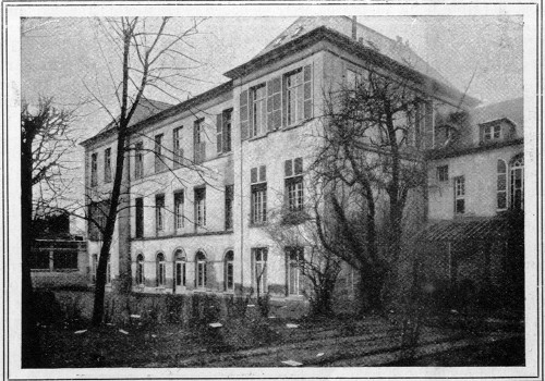 THE GRAND CHAMP CONVENT FROM THE GARDEN.  From a Photo. by C. Robert, Paris.