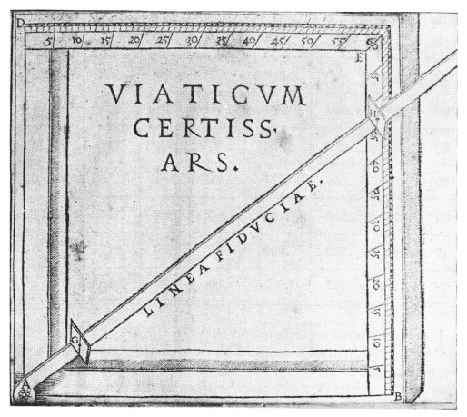 A Quadrant of the Sixteenth Century Finaeus's "De re et praxi geometrica," Paris, 1556