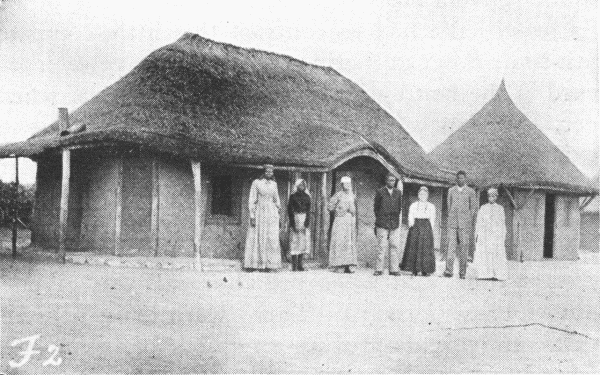 A Native Christian's Home. Matshuba's.