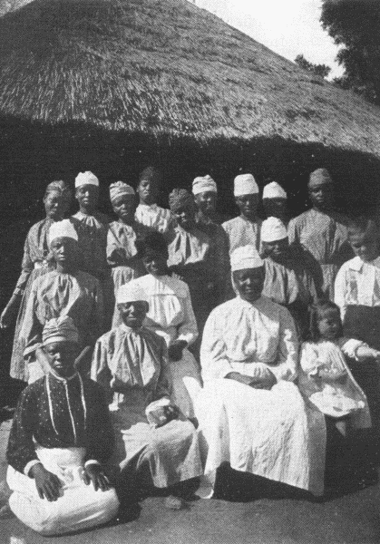 Girls at Mtshabezi Mission.