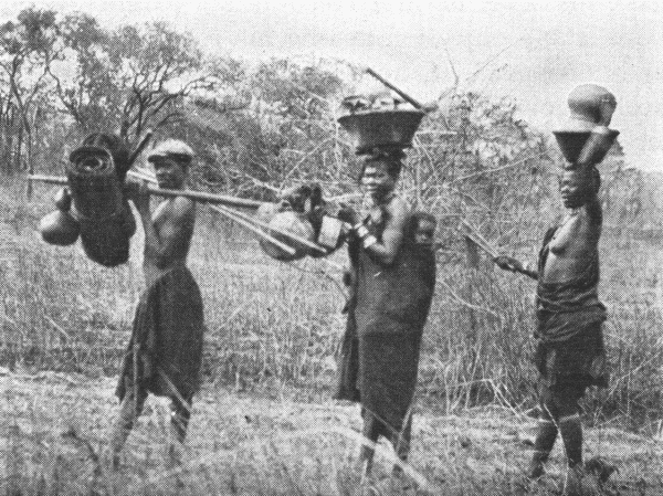 A Batonga Family Traveling.