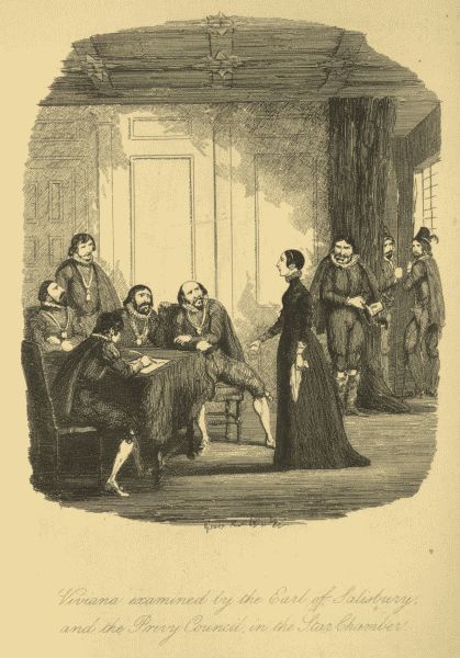 Viviana examined by the Earl of Salisbury, and the Privy Council in the Star Chamber