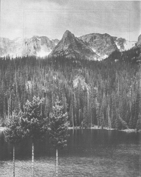 Fern Lake, Flattop, Little Matterhorn