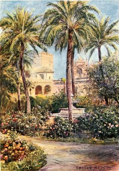 SEVILLE—GARDENS OF THE ALCAZAR