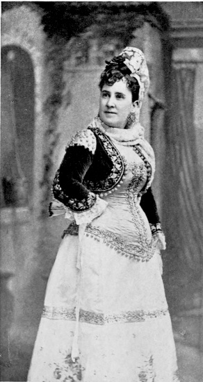 Clara Louise Kellogg as Carmen  From a photograph