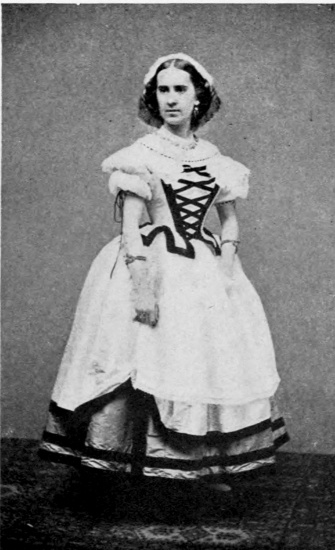 Clara Louise Kellogg as Martha  From a photograph by Turner