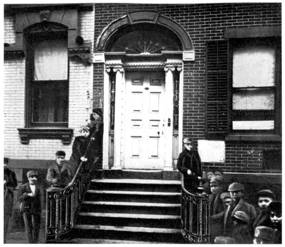 A DOORWAY ON THE EAST SIDE.